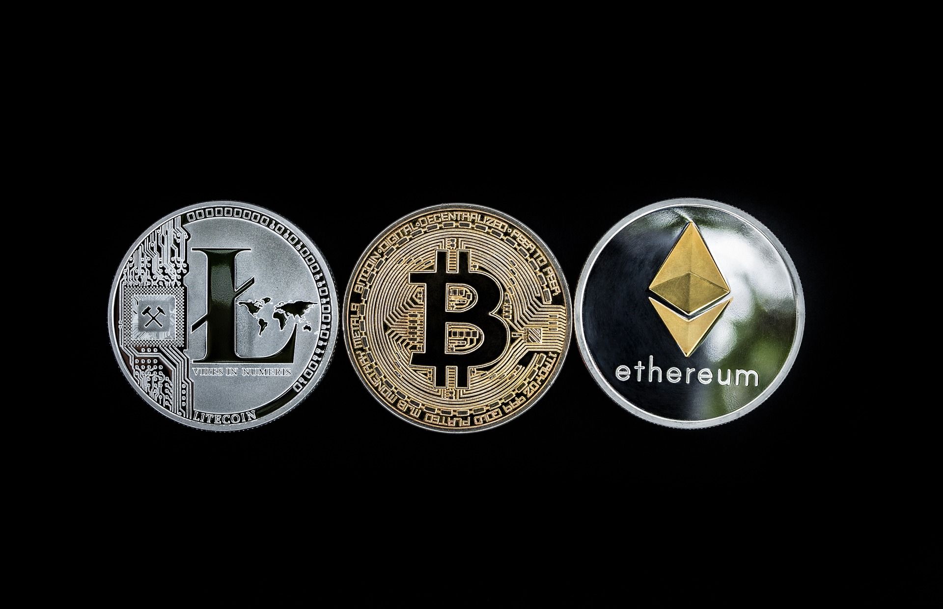 Cryptocurrency symbols