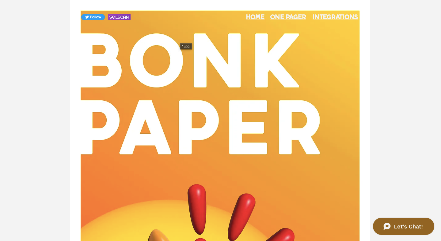 Bonk homepage